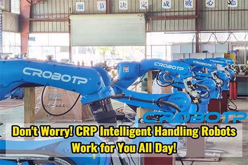 Hvilken fantastisk robot! CRP intelligente håndteringsrobotter arbejder for d...